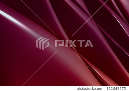 Luxury red, rich business background, technologic and futuristic wallpaper, 3D rendering, 3D illustration 112843575