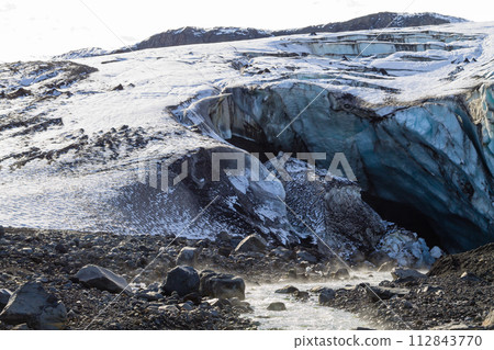 Vatnajokull glacier near Kverfjoll area, Iceland nature Vatnajokull glacier near Kverfjoll area, Iceland nature 112843770