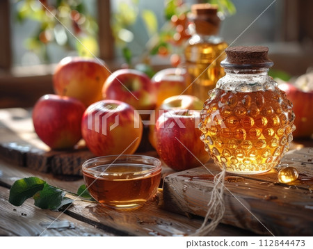 Bountiful Rosh Hashanah Spread: Festive Foods for the New Year 112844473