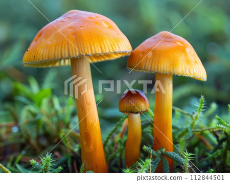 Magic mushrooms, also known as psilocybin mushrooms 112844501