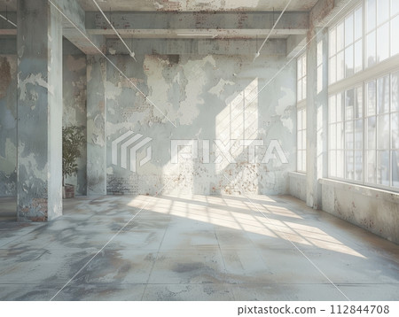 Empty room interior background. 112844708
