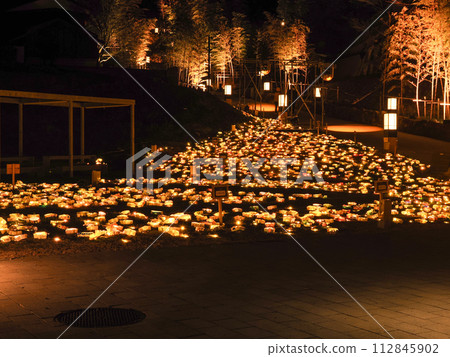 Candle light up Candle light up 112845902