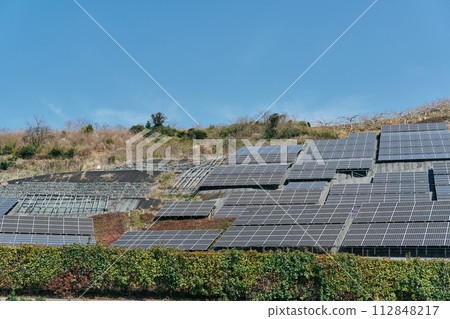 solar panel solar panel 112848217