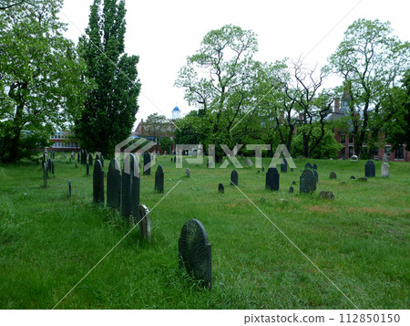 Graveyard in Salem, Masachusetts 112850150
