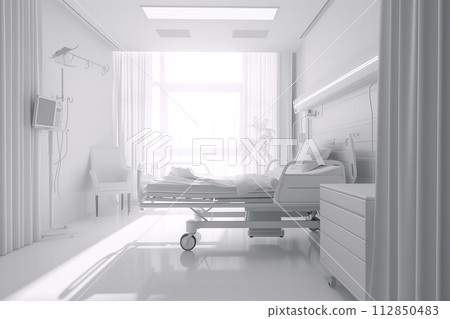 白色病房“AI生成圖像” 112850483