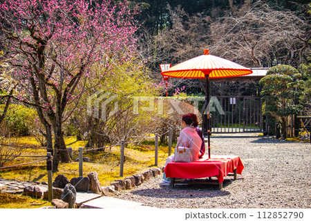 【京都風景】與小野町相連的瑞神院賞梅會 112852790