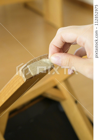 Preventing scratches from chair legs (before and after) Preventing scratches from chair legs (before and after) 112852975