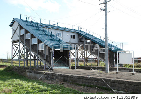 涉文站 JR 涉文站 室蘭本線 萬治線 112852999