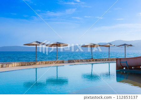 夏季/海灘/度假村形象亞得里亞海 112853137