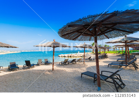 Summer/beach/resort image Adriatic Sea Summer/beach/resort image Adriatic Sea 112853143