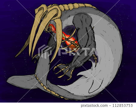 Original monster illustration Original monster illustration 112853753