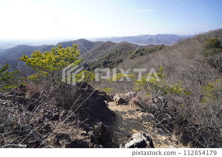 Ashikaga City, Chorinji-Oboyama Hiking Trail, view from the observation deck near the branch to Koshitoko Pass, February 17, 2024 Ashikaga City, Chorinji-Oboyama Hiking Trail, view from the observation deck near the branch to Koshitoko Pass, February 17, 2024 112854179
