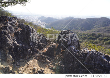 Ashikaga City, Chorinji Temple - Mt. Obo Hiking Trail, View from halfway up Mt. Obo, February 17, 2024 112854182