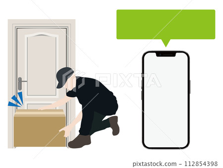 放置和智慧型手機 112854398