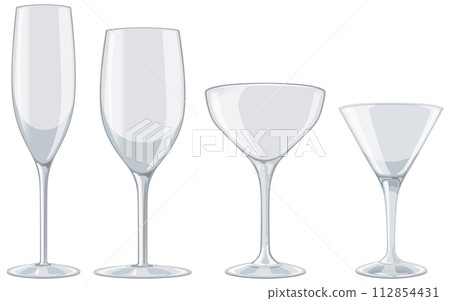 Elegant Assorted Glassware Collection Elegant Assorted Glassware Collection 112854431