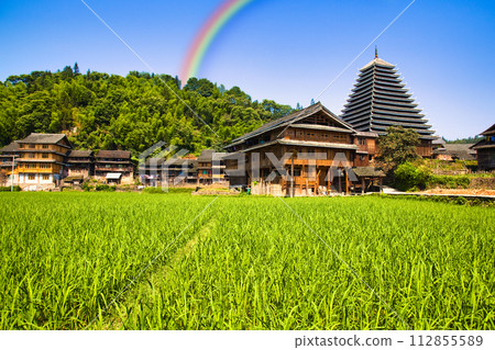 Sane 岩西鼓樓上的彩虹 112855589