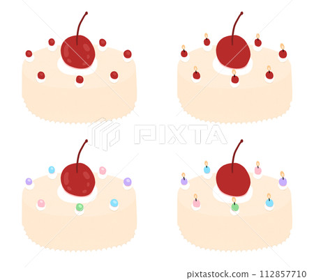 Cake Cartoon illustration Cute Birthday Cake Cartoon illustration Cake Drawing Birthday Cake Drawing 112857710
