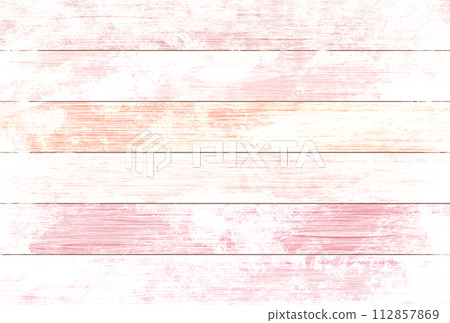Background material_wood grain_pink 112857869
