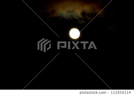 Mid-Autumn Harvest Moon, Mori-machi, Shuchi-gun, Shizuoka Prefecture 112858114