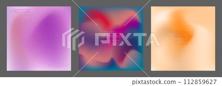 The gradient. Colorful blur, background for the title pages of a book, a catalog magazine. A template for a banner, poster and brochure. An abstract version of modern design The gradient. Colorful blur, background for the title pages of a book, a catalog magazine. A template for a banner, poster and brochure. An abstract version of modern design 112859627