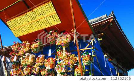 Scenery of the Daishi statue of Nishiarai Daishi (Adachi Ward, Tokyo) 112862166