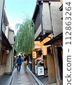 Kyoto townscape, Shijo Kawaramachi area, Pontocho, Katsuya Building, Harukami, Izumoya 112863264