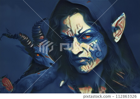 Devil image (generated AI image) 112863326