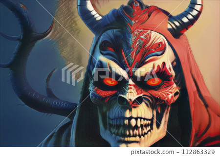 惡魔圖像（生成的AI圖像） 112863329