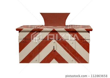 Polish mailbox isolated on white background 112863658