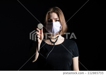 A young medicine apprentice starts her hospital duty in the infectious ward. A young medicine apprentice starts her hospital duty in the infectious ward. 112865733