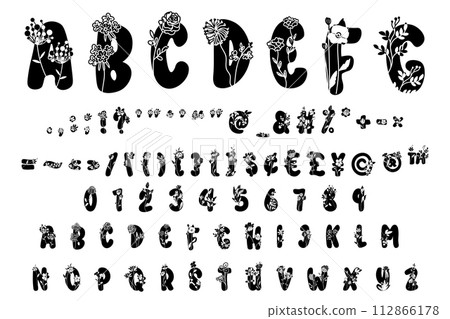 A Blossoming Alphabet A Blossoming Alphabet 112866178