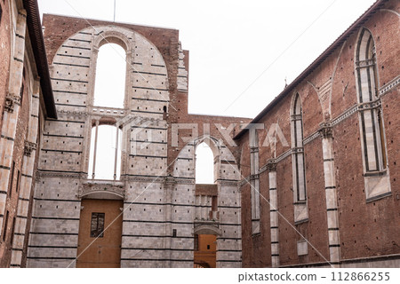 Unfinished transept of the planned enlarged cathedral in Siena 112866255