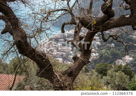 Cityscape of Positano at the Amalfi coast, Italy Cityscape of Positano at the Amalfi coast, Italy 112866378