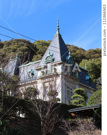 國家指定重要文化財產萬水莊的外觀,日本引以為傲的法式西式建築,將大正浪漫延續至今 國家指定重要文化財產萬水莊的外觀,日本引以為傲的法式西式建築,將大正浪漫延續至今 112866903