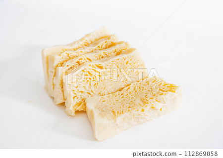frozen tofu cut 112869058