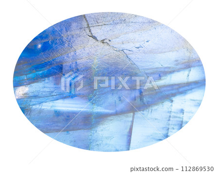 polished flat oval from natural moonstone gemstone 112869530