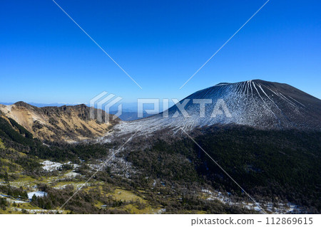 [Mt. Asama] Mt. Asama seen from Tomi's head_03 112869615