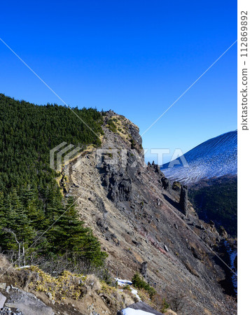 [Mt. Asama] Climbing path to Tomi's Head 112869892