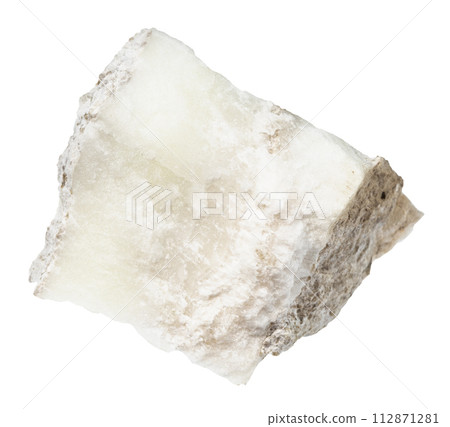 raw pinnoite mineral isolated on white raw pinnoite mineral isolated on white 112871281