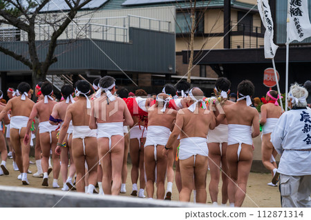 The strangest festival in the world, the Kofugu Naked Festival (Inazawa City, Aichi Prefecture) 112871314