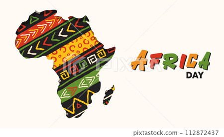 Africa day tribal art  112872437
