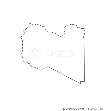 libya map icon libya map icon 112876164