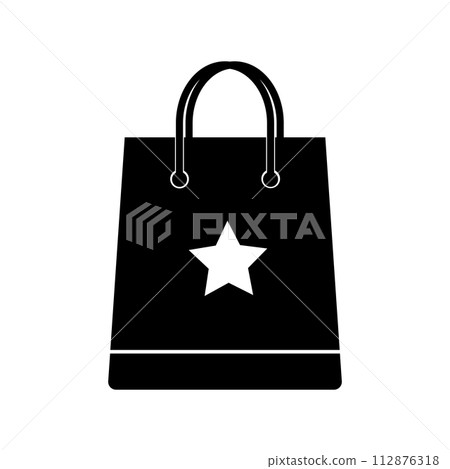 shopping bag icon 112876318
