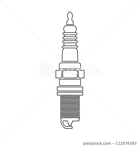 spark plug icon 112876393