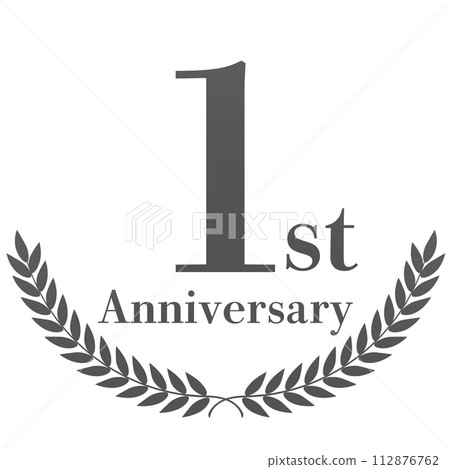 laurel 1st anniversary decorative frame laurel 1st anniversary decorative frame 112876762