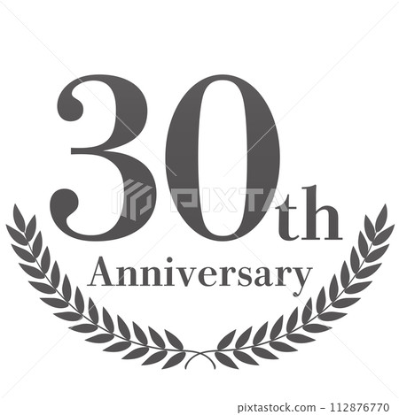月桂樹 30 週年紀念裝飾框 月桂樹 30 週年紀念裝飾框 112876770