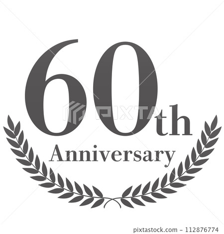 月桂樹 60 週年裝飾框 月桂樹 60 週年裝飾框 112876774