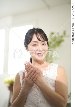 Skin care beauty image for women in their 40s Skin care beauty image for women in their 40s 112877259