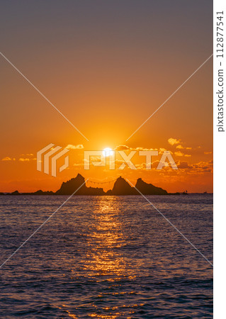 （神奈川縣）萬祖半島三石海灘日出 112877541