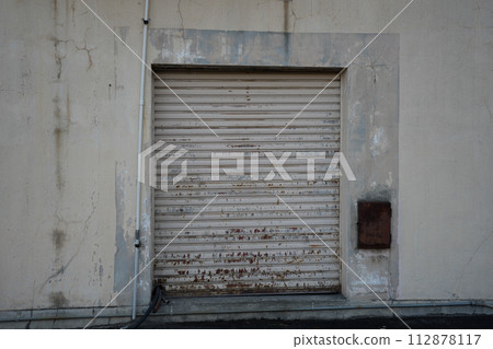 老建築百葉窗 112878117